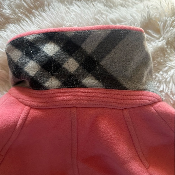 Burberry Kids' Edia pink wool coat - Picture 7 of 12